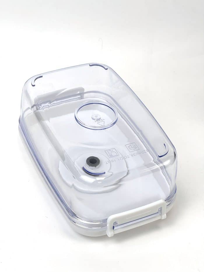 Caserola pentru vidat IMA Trend, capacitate 1100 ml, pastreaza alimentele fresh, setare data, fara BPA, transparent - imagine 3